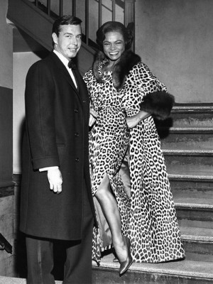 Eartha Kitt poses with husband, John William McDonald (1960)1960S Chic ...