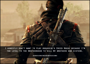 assassinscreedconfessions:I honestly don’t want to play Assassin’s ...