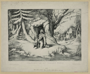 Washington at Valley Forge - Preview Image