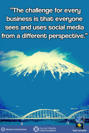 The Challenge for Every Business is That Everyone Sees and Uses Social ...