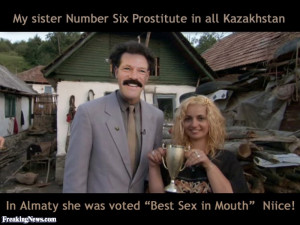Eliot Spitzer as Borat