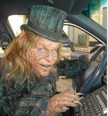 THE LEPRECHAUN PLAYED BY WARWICK DAVIS