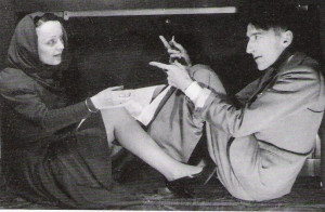 Edith Piaf and Jean Cocteau , 1938