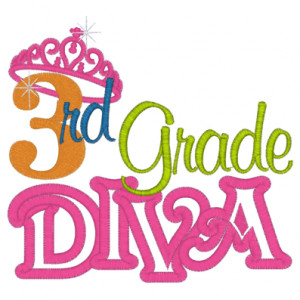 3rd Grade Applique Diva