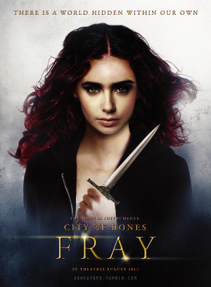 Fanmade poster of Clary Fray by asheathes .