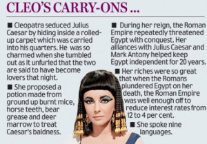 Sorry Liz, but THIS is the real face of Cleopatra | Mail Online