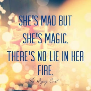 She's mad but she's magic #thegypsycart