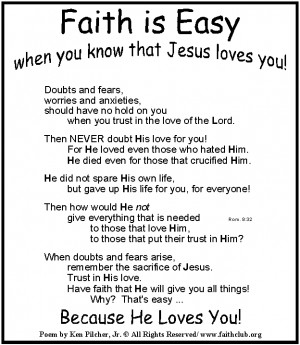 Jesus loves you unconditionally Poem|Talk to Jesus|Have faith in Jesus ...