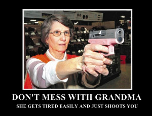 Grandmas With Guns Funny