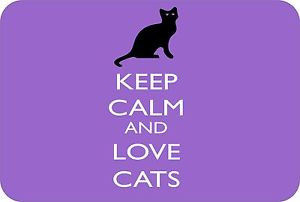 Rikki-Knight-Keep-Calm-and-Love-Cats-Violet-Color-Glass-Cutting-Board
