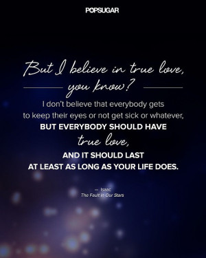 Everybody should have true love.