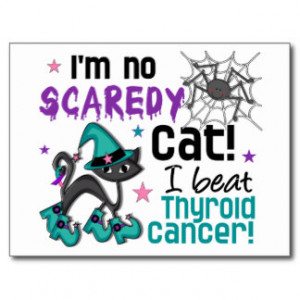 Halloween 2 Thyroid Cancer Survivor Post Card