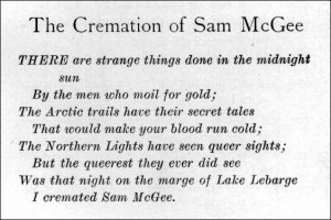 The Cremation of Sam McGee