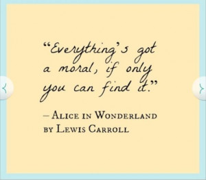 Alice in Wonderland quotes