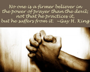 The Power of Prayer...