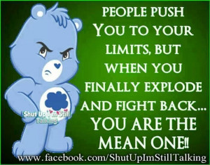 From victim to bully