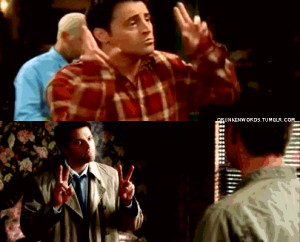 ” [air quotes]—I don’t really know what that means.”—Joey ...