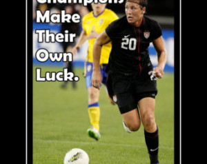 Abby Wambach Soccer Quotes Soccer poster abby wambach