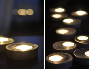 The Perfect Gift: Plaster Votives