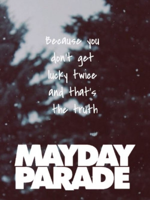 Without The Bitter The Sweet Isn't As Sweet - Mayday Parade