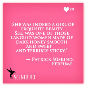 Patrcick Suskind about perfume with www.scentbird.com