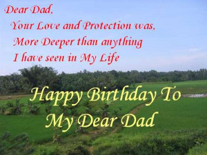 Happy Birthday Quotes For Father With Images ~ Happy Birthday Quotes ...