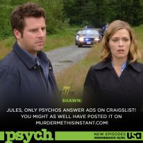 Best Quotes and Moments from Psych S07E09 - Juliet Wears The Pantsuit