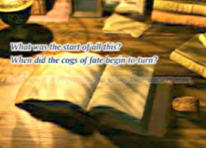 Though a bit cliché, the story unfolds with a poem and the opening of ...