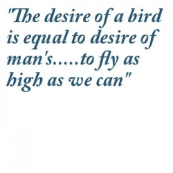 The Desire Of A Bird Is Equal To Desire Of Man’s