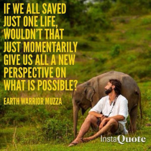 If we all saved just one life...