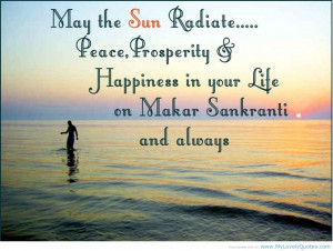 Happy Love Quotes That May The Sun Radiate Peace Prosperity And ...