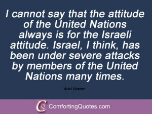 17 Sayings By Ariel Sharon