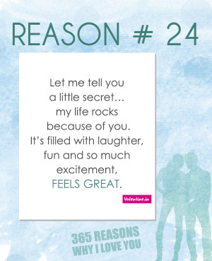 Reasons why I love you #24