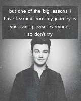 Quotes Said by Chris Colfer