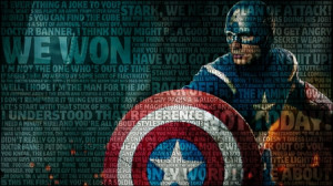 captain america quotes superheroes typography marvel comics the ...