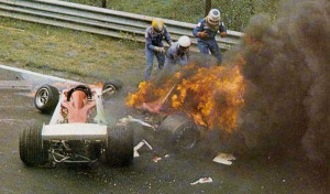 Niki Lauda's crash to be relived...