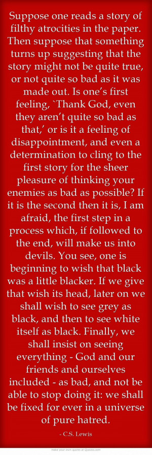 From Mere Christianity