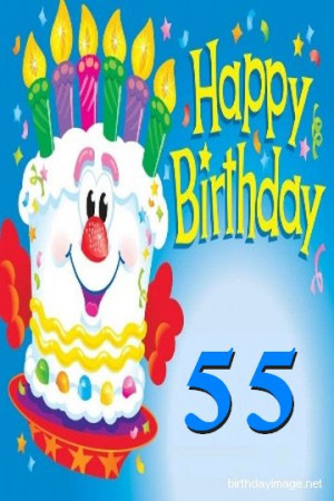 55th birthday wishes