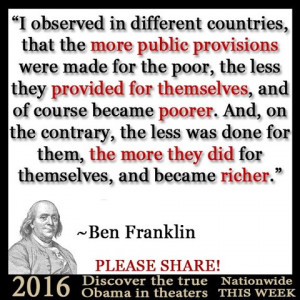 Ben Franklin is cited for saying that God governs in the affairs of ...