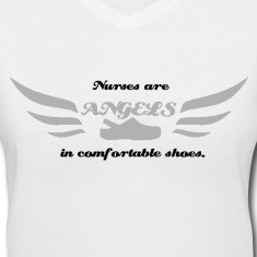 White Nurses are Angels2 Women's T-Shirts