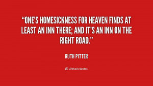 Quote About Homesickness