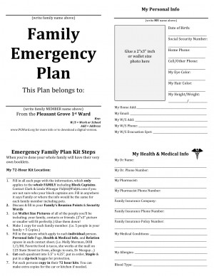 Emergency Preparedness Checklist Template Emergency preparedness