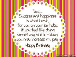 Birthday Wishes for Boss: Quotes and Messages