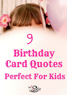 Birthday Quotes for Kids