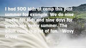 Top Quotes About Summer Camp