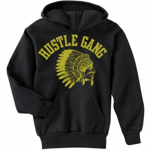 Hustle Gang hoodie.... metallic gold on black. I NEED.Hustle Gang ...