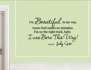 Beautiful In My May Cause God Makes No Mistakes - Beauty Quote