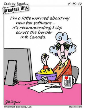 Just did my taxes, guess what? I owe the government 1 kidney, my first ...