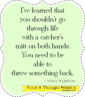 Food For Thought Fridays: Quotes, Deep Thoughts & Downright Stupidity