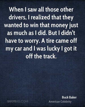 Buck Baker Car Quotes